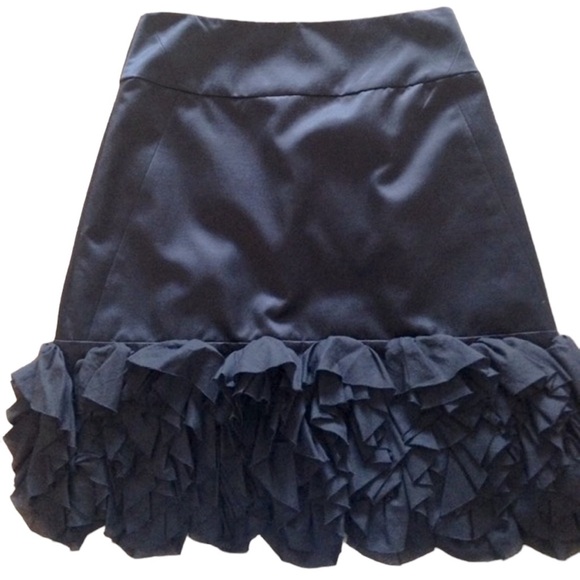 Beautiful Reiss Ruffle Silk Skirt 🌹 - Picture 2 of 4